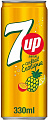 Газ.вода 7UP Coctail Exotique 330 мл ж/б