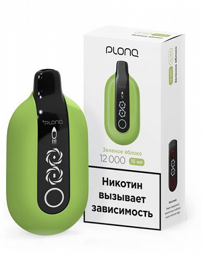 Одноразовый POD PLONQ ULTRA - Зеленое яблоко