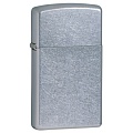 Зажигалка бензиновая ZIPPO узкая Классик Стрит хром
