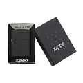 Зажигалка бензиновая ZIPPO 236 REG BLACK CRACKLE