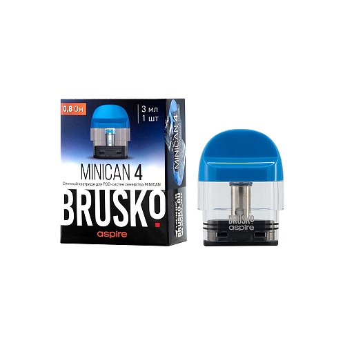 Картридж BRUSKO MINICAN 4 Синий