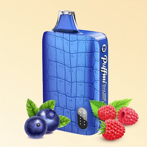 Одноразовый POD PUFFMI Dura 9000 - Blueberry Raspberry