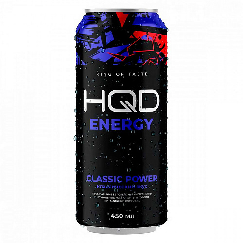 Энерг.напиток HQD Energy Classic Power 0,45л ж/б