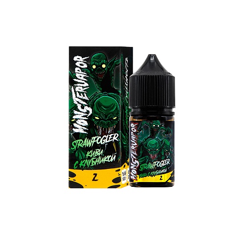 Жидкость Monstervapor Salt - STRAWFOGLER (киви с клубникой), 10 мл