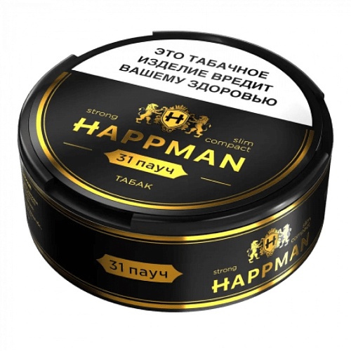 Жевательный табак HAPPMAN Slim Compact (10гр) - Табак