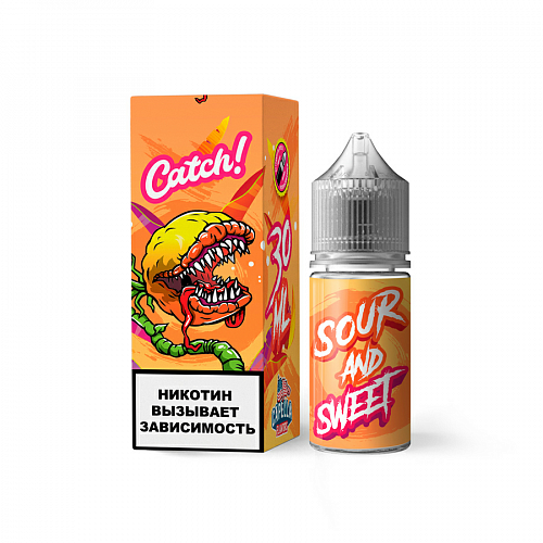 Жидкость CATCH RELISH Salt - Sour &amp; Sweet, 10 мл