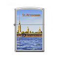 Зажигалка бензиновая ZIPPO 205 PETER PAUL FORTRESS