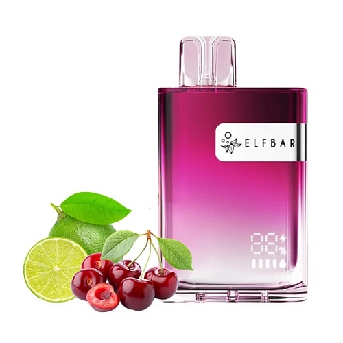 Одноразовый POD Elf Bar CR8000 - Вишня Лайм