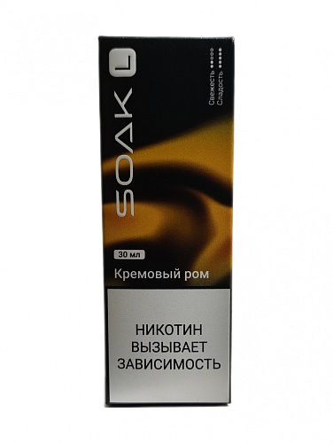 Жидкость SOAK - Кремовый Ром