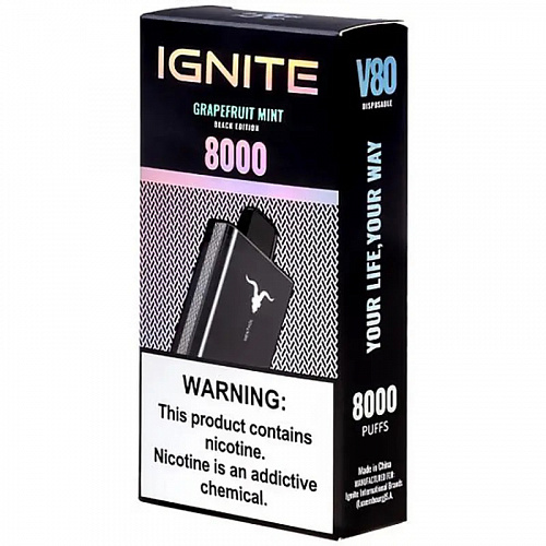 Одноразовый Pod IGNITE 8000 V80 - Grapefruit Mint